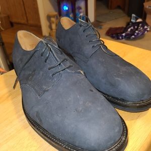 Mens navy dress shoes